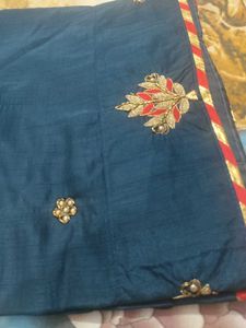 Party Wear Heavy Silk Saree Wth Blouse for  Women