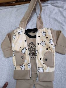 ❗ FREE DELIVERY❗New Woolen Cute Baby Outfit