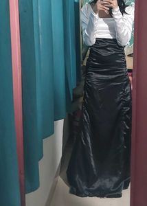 Kiara Advani Black Evening Skirt