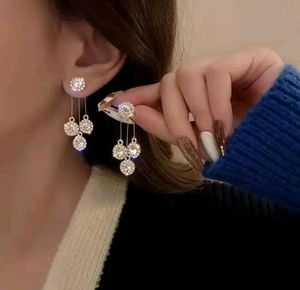 Heart Drop Earrings