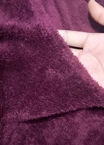 Purple Velvet Sweater