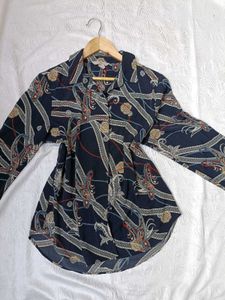 H&amp;M Vintage Paisley Print Blouse