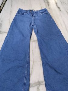 Wide Leg Denim Jeans