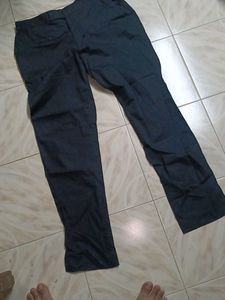 Cotton Black Pants