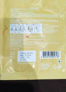 Miniso Sheet Masks