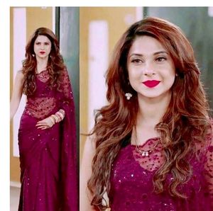 Beautiful Net Saree