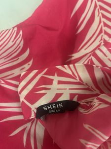Pink Floral Halter Top