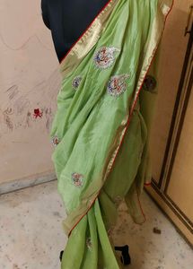 marvadi style daimond work saree available 😍