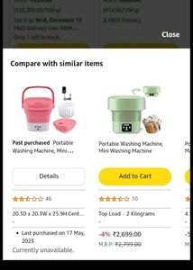 Mini Portable Washing Machine