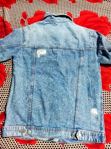 Distressed Denim Jacket