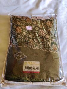 Beautyful Green Floral Saree