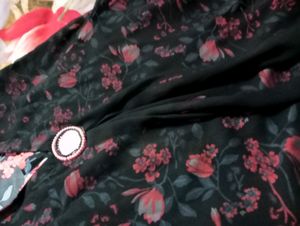 Up And Down Pattern Party Wear Kurti
