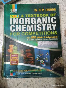 Inorganic Chemistry Jee Main & Adv OP Tandon
