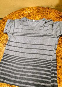 Striped Gray T-Shirt