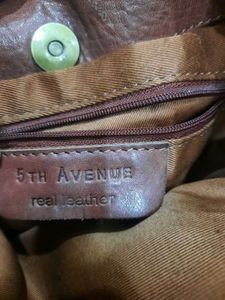 Leather Shoulder Bag