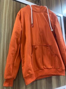 Zara Orange Colour Sweat Jarkeen