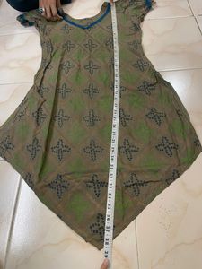 Triangle Shape Dhoti Kurta Set