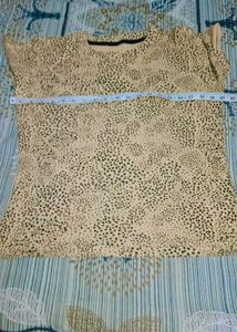 Cute Beige and Black Dot Short Set