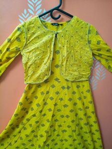 Zudio Yellow Printed Top