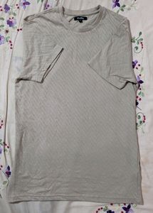 Balmain Paris Nice Quality Solid Black T Shirt, Dark Grey T Shirt, Zudio Original Beige T Shirt