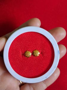 Earrings: Gold &amp; Black