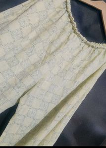 Cream Color Lower Pyjama For 34 Waist