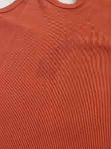 Trendy Orange Tank Top