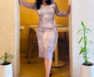 Elegant Bodycon Midi Dress