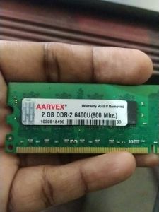 aarvex 2gb ddr 2 6400u 800Mhz