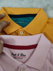 Polo T-shirts For 7-8 Yr Boys