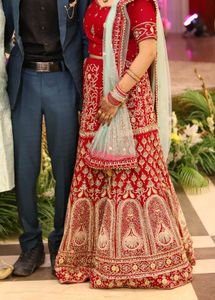 Bridal Lehenga With Heavy Can-can