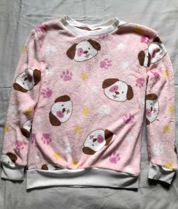 Doggy 🐶 Print Soft Sweater Winter Top Girl Tshirt