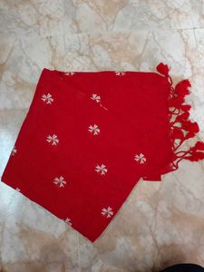 Khadi Embroidery Saree