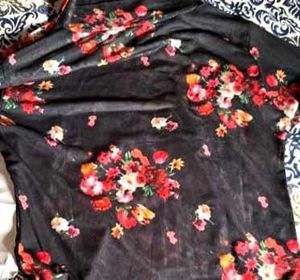 Floral Mesh Top