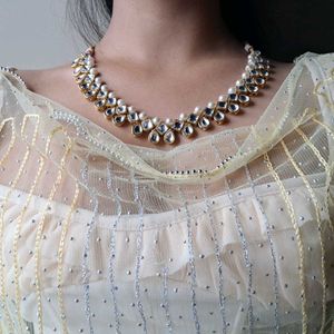 Elegant Kundan Necklace