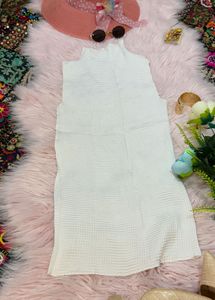 Old Money White Vintage Classic Dress