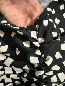 Black And White Sundress