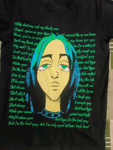 Billie eilish Grafic tshirt Size M Regular Fit