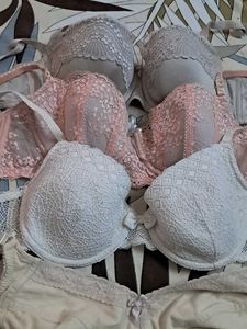 Combo  Of  Four Imported Fabric Bra