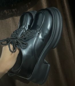 Black Platform Loafers