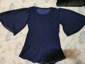 Polka Dot Blouse Top