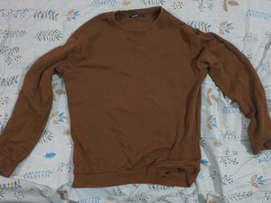 Brown Pullover Sweater