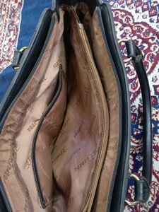 Stylish Two-Tone Tote Bag