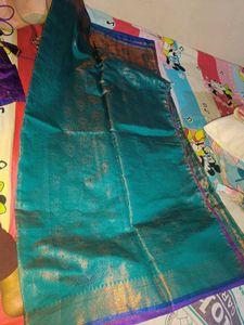 New silk saree with stitched blouse 42