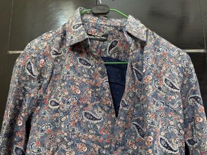 Custom tailored beautiful print formal shirt