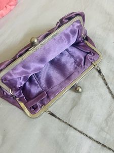 Max Brand Clutches, Satin