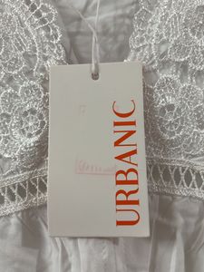 Urbanic White Casual Dress
