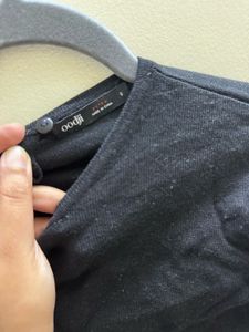 Navy Blue Knit Sweater