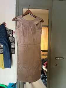 Elegant Y2k party Champagne Dress
