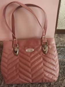 TWO WOMAN BRANDED LEATHER HANDBAGS